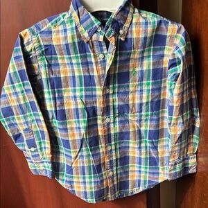 Ralph Lauren Kids Multicolor Plaid Button-Down Shirt